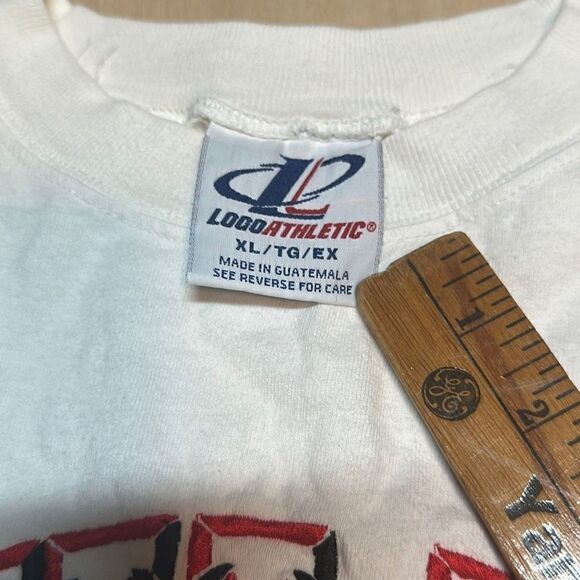 Vintage‎ Chicago Bulls Logo Athletic Diamond Embroidered Logo Short Sleeve  XL - Picture 5 of 5